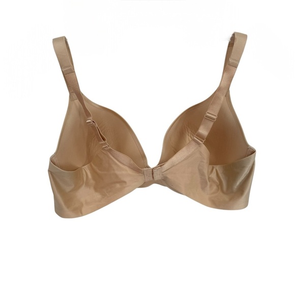 Soma Womens Full Coverage Bra Size 40D Underwired Enhancing Shape Tan Back Close - Picture 2 of 6